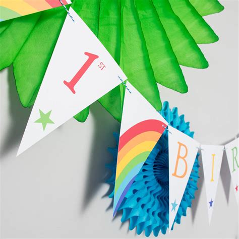 1st Birthday Bunting By Daisyley Designs