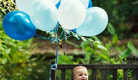 1st Birthday Photoshoot Ideas For Boy Baby Cakesmash Blue Turquoise Theme With