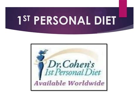 1st Personal Diet
