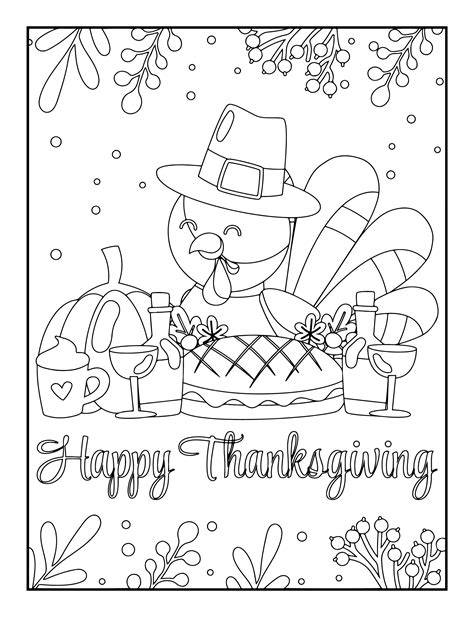 1st Thanksgiving Coloring Pages