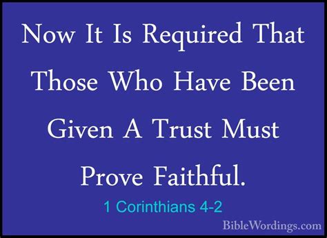 1st corinthians 4:2