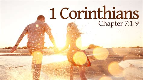 1st corinthians 7:1-9