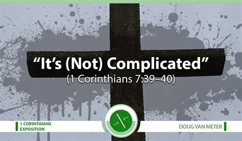 1st corinthians 7 39