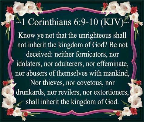 1st corinthians chapter 6 verse 9-10