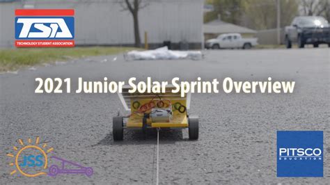 1st place tsa junior solar sprint