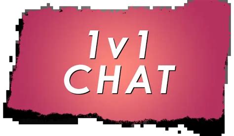 1v1 chat