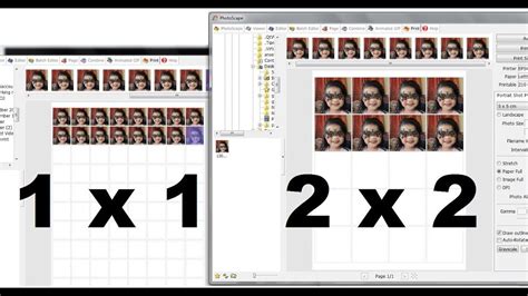 1x1 picture size in cm publisher