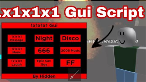 1x1x1x1 Gui Script - Pastebin.com