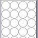 2 Round Labels 20 Per Sheet Template