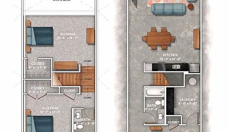 Nice Floor Plan Sleeping Loft With Storage Upstairs But No 1 2 Bath Cabin Plans With Loft House Plan With Loft Cabin Floor Plans