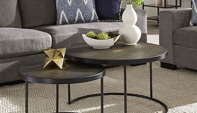 2 Circle Coffee Tables