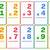 2 multiplication flash cards printable