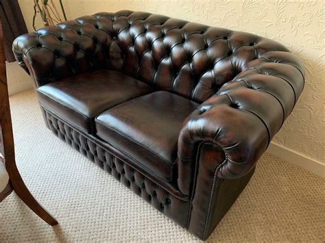 Favorite 2 Seater Chesterfield Sofa Second Hand For Small Space
