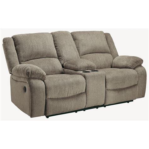 2 seater recliner with console