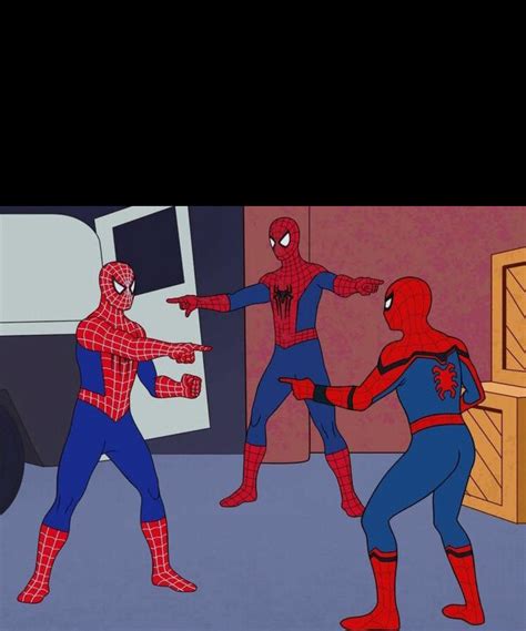2 spidermany szablon meme