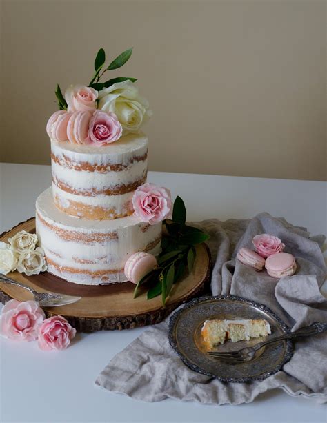 Delicious And Fun 2 Tiered Naked Cake Recipes