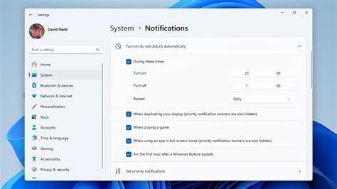 2: Notification Settings