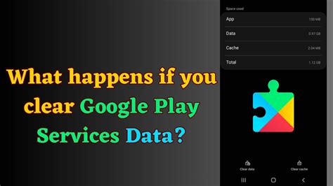 2: Remove Data from Google Play Services
