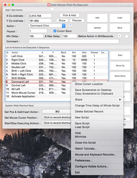 2 . Auto Mouse Click on Mac
