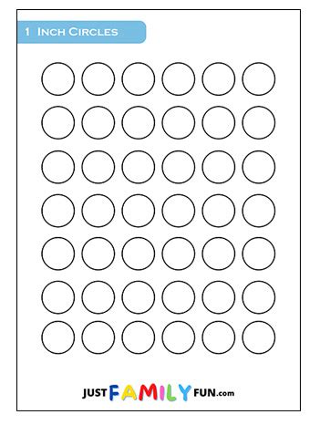 2 1/4 Circle Template