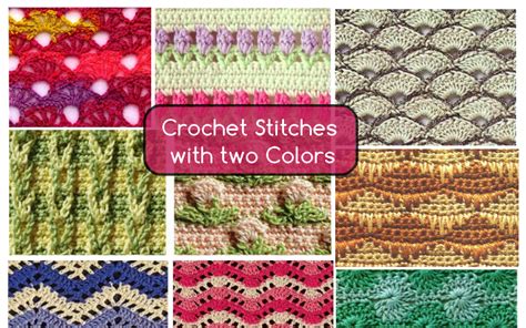 2 Color Crochet Patterns