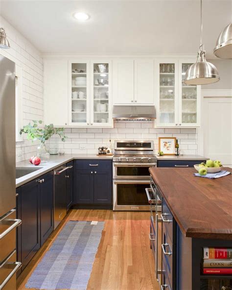 2 Color Painted Cabinets