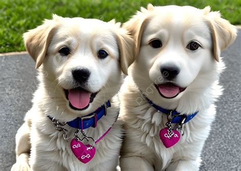 2 Cute Dogs Images