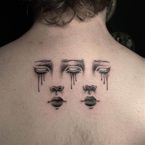2 Face Tattoo