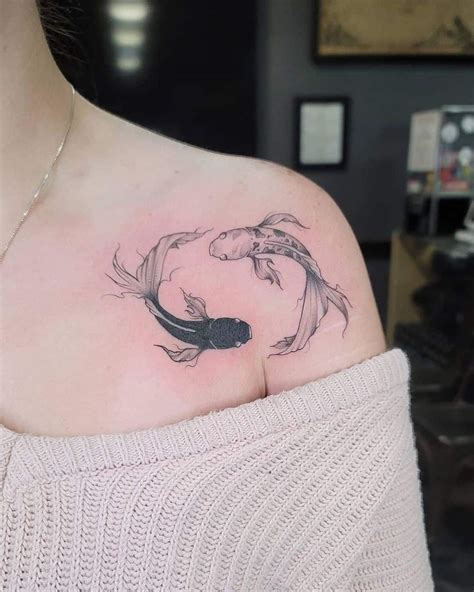 2 Koi Fish Tattoo