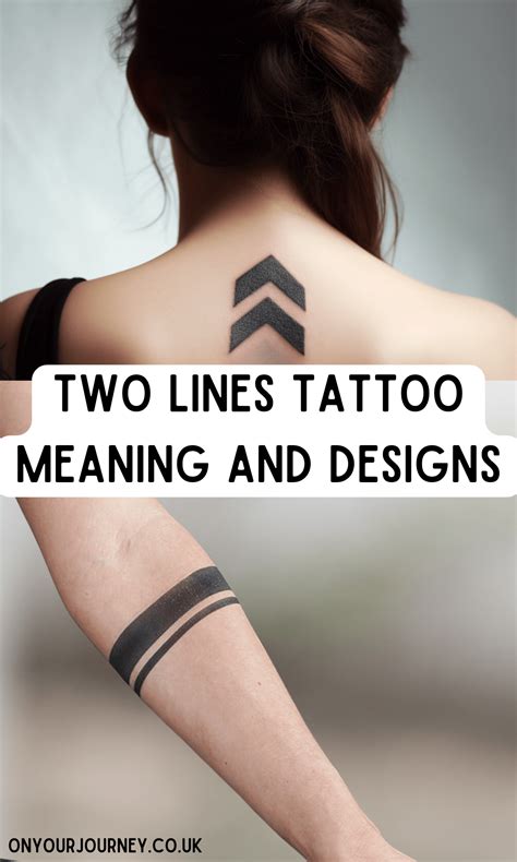 2 Lines Tattoo Meaning
