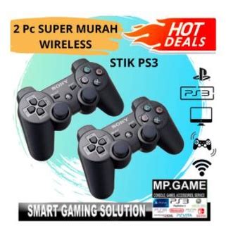2 PC SUPER MURAH STIK PS3 WIRELESS STICK PS3 PLAYSTATION 3