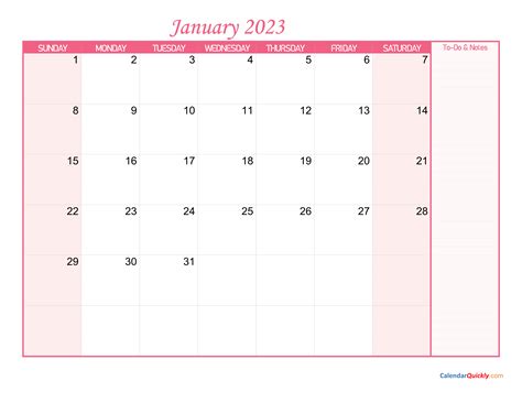 2 Page Monthly Calendar Printable Free 2023
