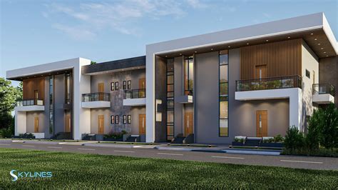 2 Storey Apartment Design Architecture