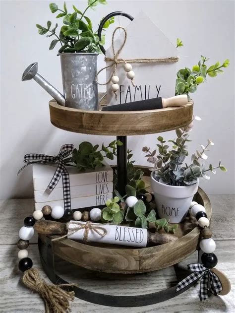 Elevate Your Decor Game with These Spectacular 2 Tier Stand Decorating Ideas!