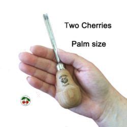 2 cherries carving tools