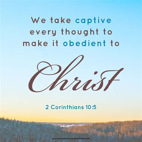 2 corinthians 10:5