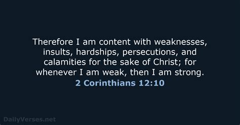 2 corinthians 12:10 nrsv