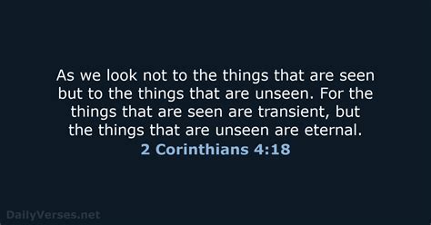 2 corinthians 4:18 esv
