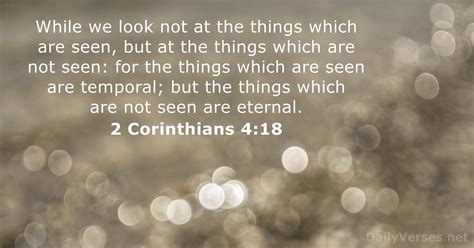 2 corinthians 4:18 kjv