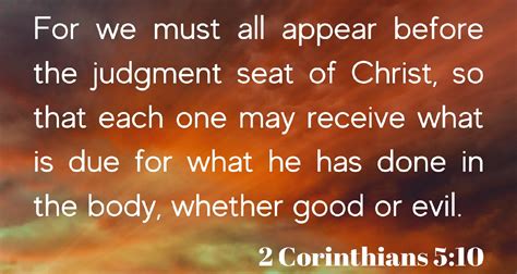 2 corinthians 5:10