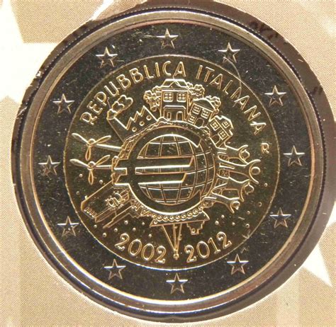 2 euro commemorativi 2012