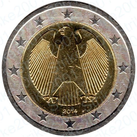 2 euro commemorativi germania 2014