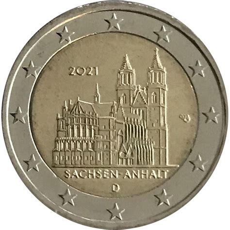 2 euro commemorativi germania 2021