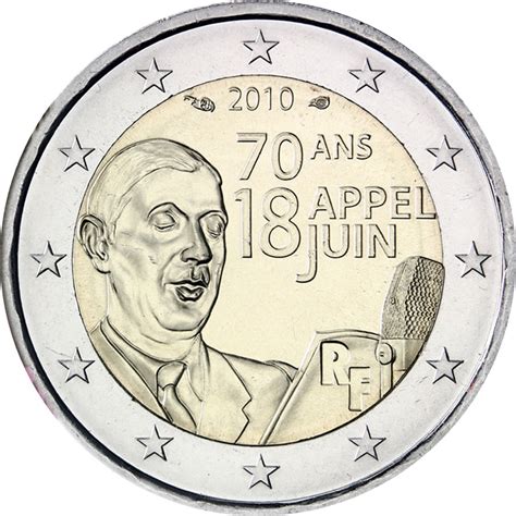 2 euro francia 2010