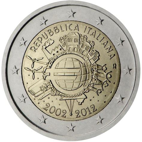 2 euro italia 2012 valore
