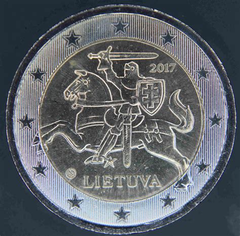 2 euro lituania 2017