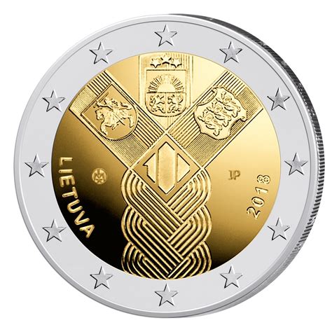 2 euro munt lietuva