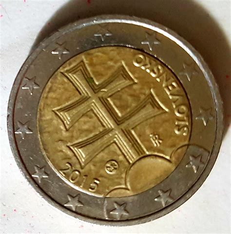 2 euro slovensko 2015