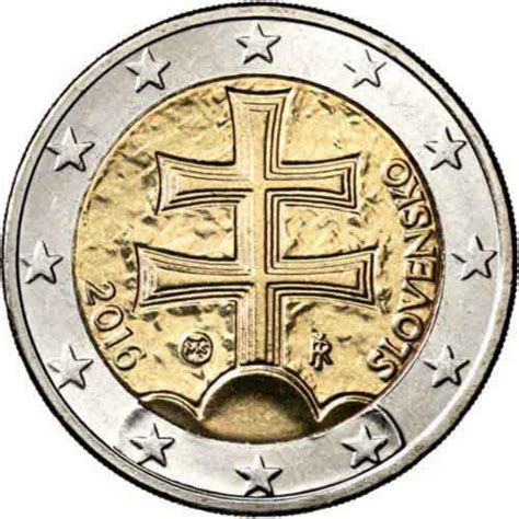 2 euro slovensko 2016