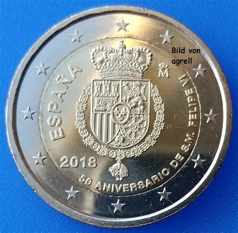 2 euro spanien 2018
